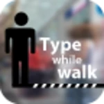 type while walk android application logo